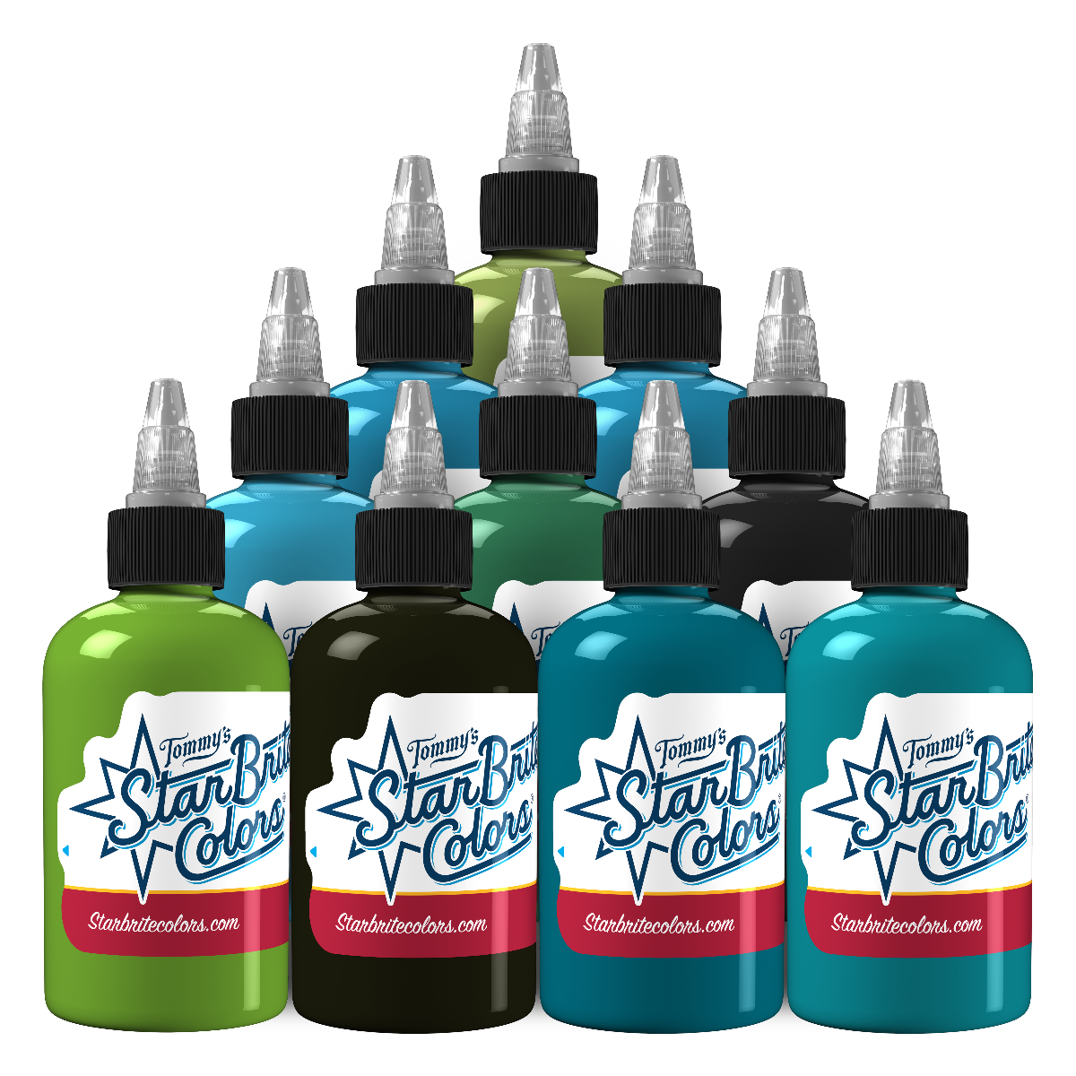 Blue Lagoon Set Tattoo Ink - tommys supplies