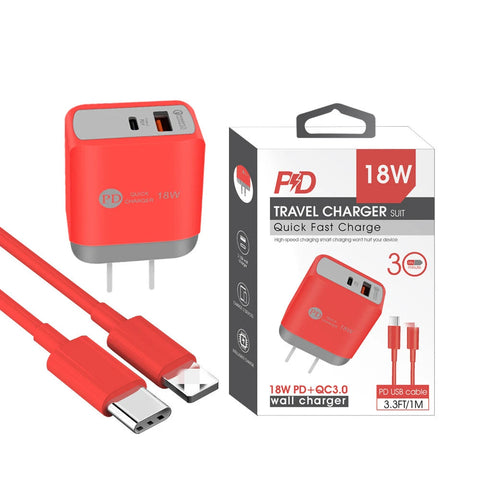2 In 1 Wall Charger With Iphone Cable - tommys supplies 2 In 1 Wall Charger With Iphone Cable - tommys supplies