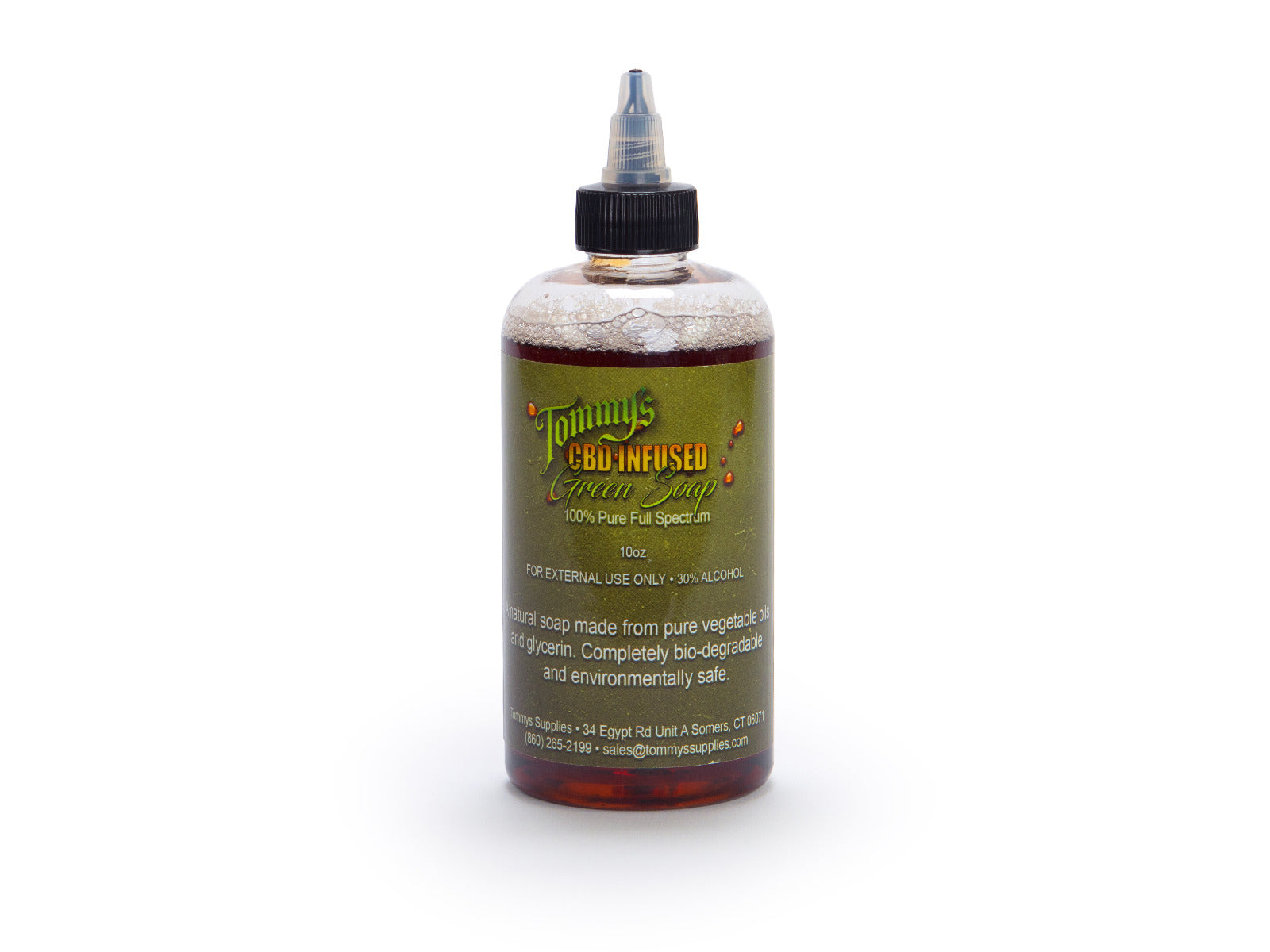 Tommys CBD Infused Green Soap - tommys supplies