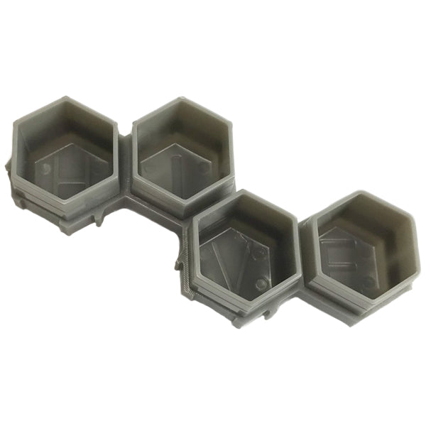 Soldier Bee Grey Deep Hive Caps - tommys supplies