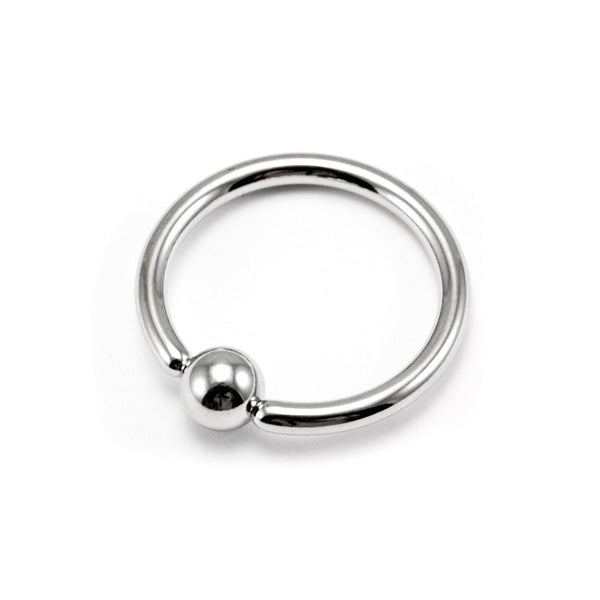 Stainless Steel Captive Rings 10 Gauge - tommys supplies