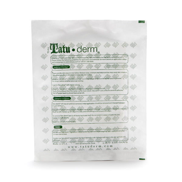 Tatu-Derm Sheet - tommys supplies
