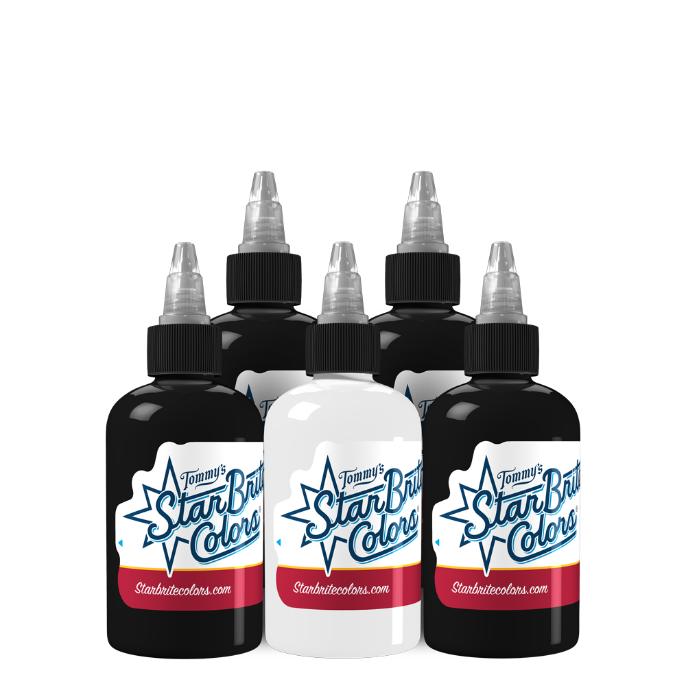 Lunar Graywash Set Tattoo Ink - tommys supplies