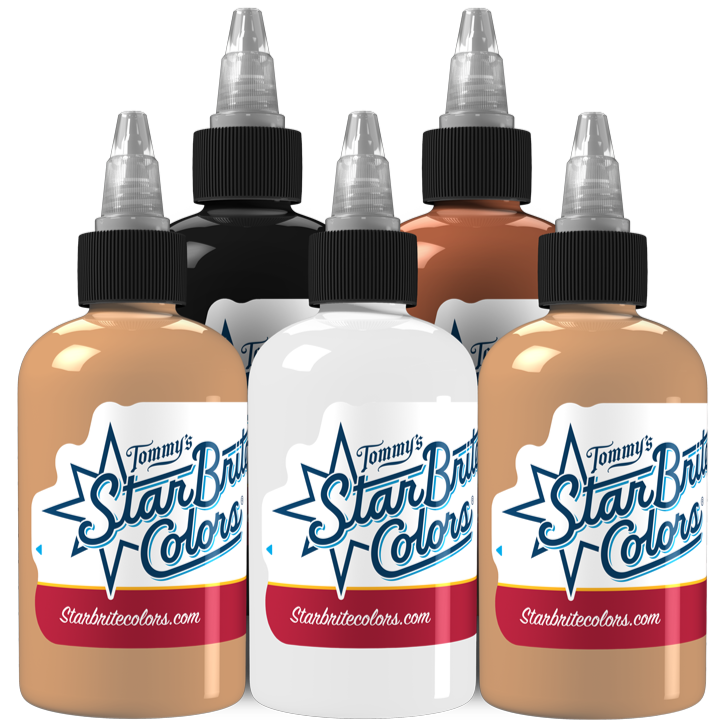 Skintone Set Tattoo Ink - tommys supplies