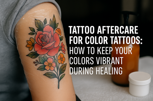 Tattoo Aftercare for Color Tattoos: How to Keep Your Colors Vibrant During Healing
