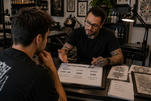 How Tattoo Artists Set Their Rates: Hourly vs Flat Rate vs Minimum Charge