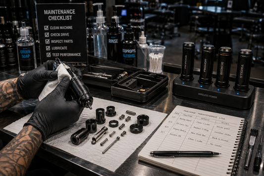 Tattoo Machine Maintenance: Parts, Cleaning & When to Upgrade