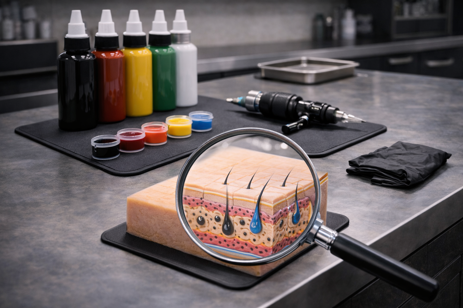 Tattoo Ink Pigment Science Explained for Artists β Tommy's Supplies