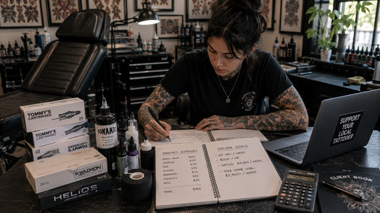 What to Expect at Your First Tattoo Studio Job: Shop Fees, Supplies and Artist Split