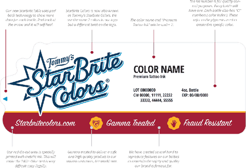 NEW STARBRITE LABELS NOW AVAILABLE!
