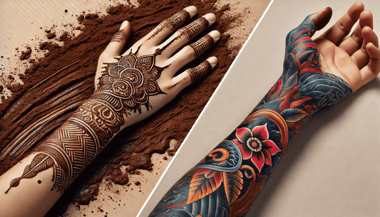 Henna Tattoos vs. Traditional Tattoos: Safety and Risks