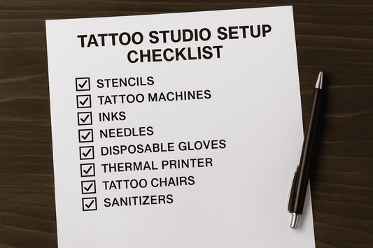 Essential Tattoo Studio Setup Checklist (From Stencils to Sanitizers)