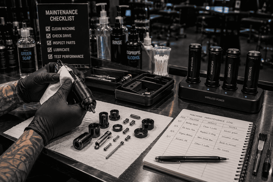 Tattoo Machine Maintenance: Parts, Cleaning & When to Upgrade