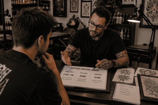 How Tattoo Artists Set Their Rates: Hourly vs Flat Rate vs Minimum Charge