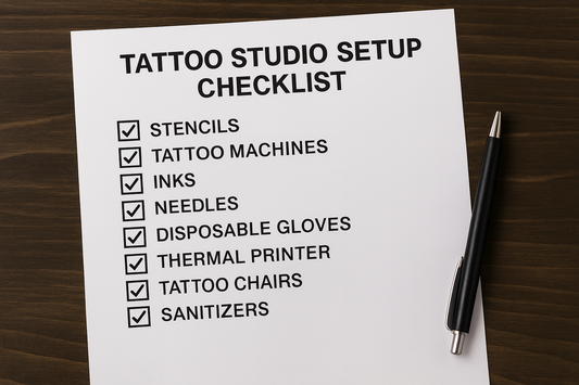 Tattoo Studio Setup Checklist | Supplies & Equipment