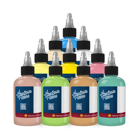 Pastel Palette Set Tattoo Ink