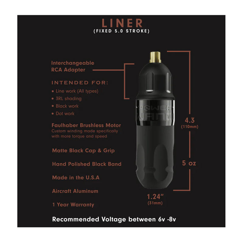 Bishop Power Wand Liner Tattoo Machine - Full Set – Tommy's Supplies