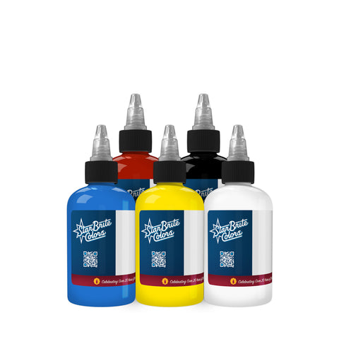 Primary Color Set Tattoo Ink