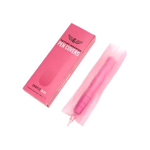 Electrum Biodegradable Pen Machine Covers - Pink