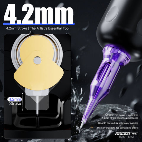 Mast Racer Pro Black - Single Battery