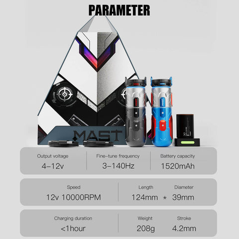 Mast Racer Pro Armor Edition - Black