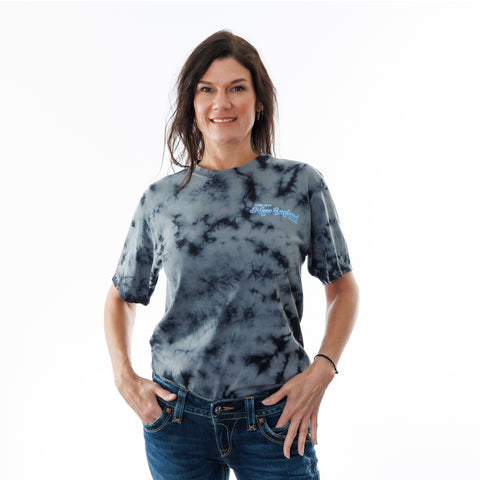 4th Annual New England Tattoo Expo T-Shirt - Black Tie Dye