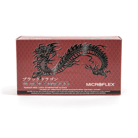 Black Dragon Latex Gloves - tommys supplies